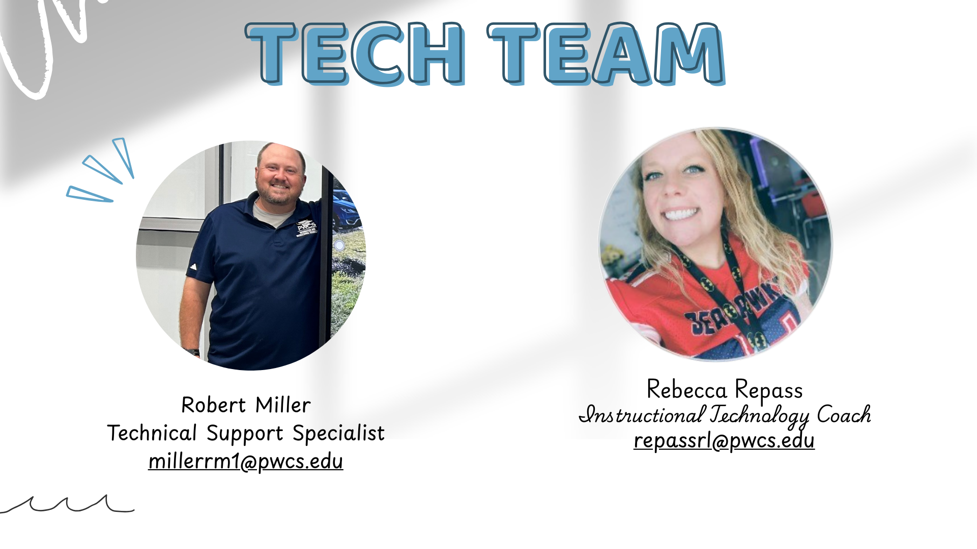 Contact tech team