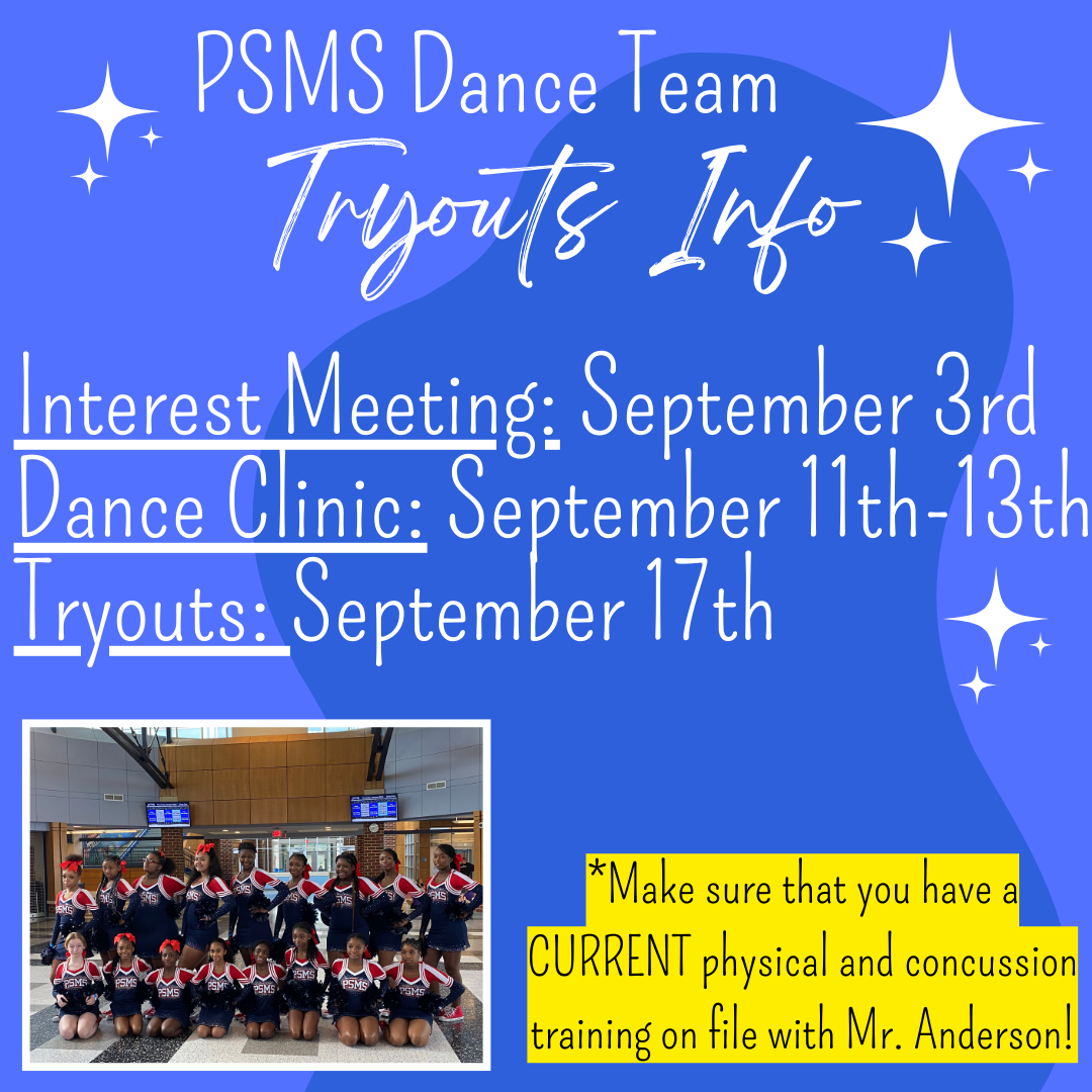 Dance Team info